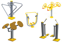 Outdoor Fitness Equipment Production